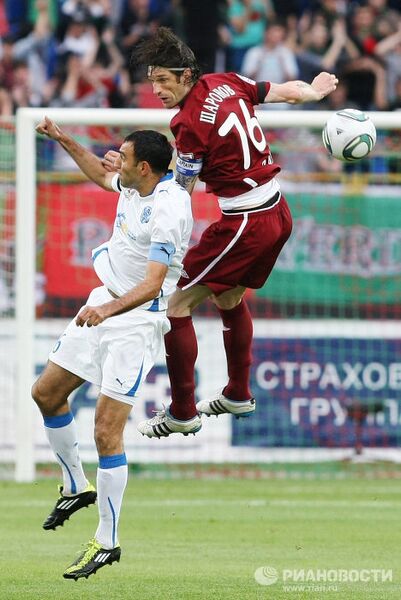 Игровой момент матча Рубин - Волга Игровой момент матча Рубин - Волга