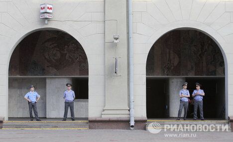 Акция белорусской оппозиции Революция через социальную сеть в Минске Акция белорусской оппозиции Революция через социальную сеть в Минске