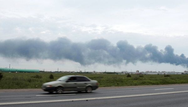 Пожар на полигоне токсичных отходов Красный бор Пожар на полигоне токсичных отходов Красный бор