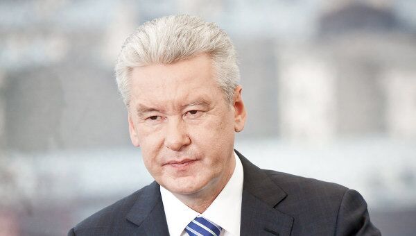 Мэр Москвы Сергей Собянин дает интервью телепрограмме Вести Мэр Москвы Сергей Собянин дает интервью телепрограмме Вести