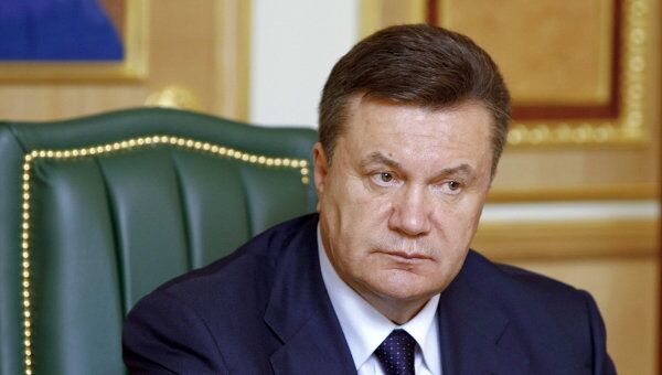 Президент Украины Виктор Янукович Президент Украины Виктор Янукович