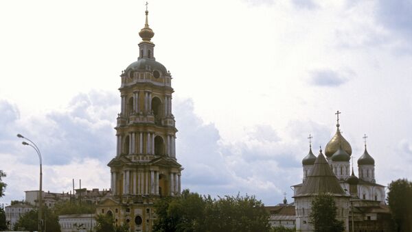 Новоспасский ставропигиальный мужской монастырь. Архивное фото Новоспасский ставропигиальный мужской монастырь. Архивное фото