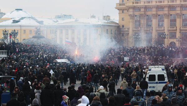 Акция на Манежной площади в память об убитом Егоре Свиридове Акция на Манежной площади в память об убитом Егоре Свиридове