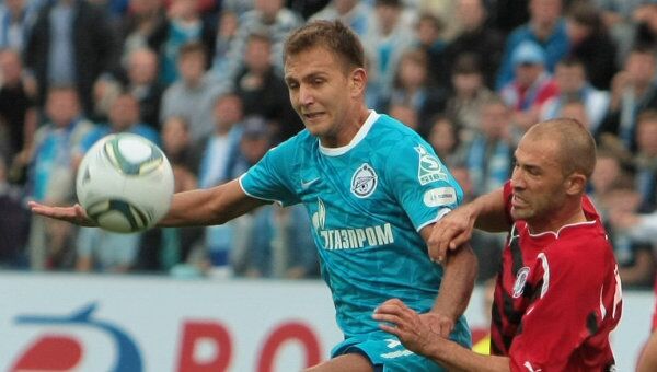 Игровой момент матча Зенит — Амкар Игровой момент матча Зенит — Амкар