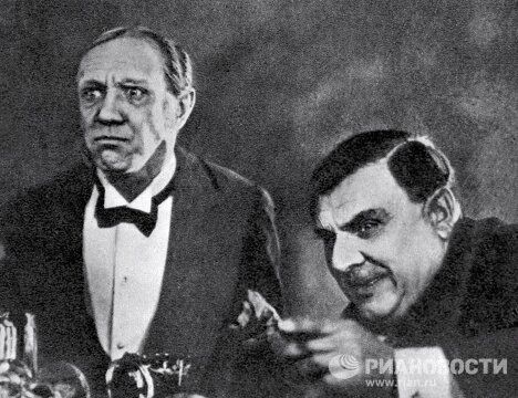 Михаил Чехов в фильме Человек из ресторана Михаил Чехов в фильме Человек из ресторана