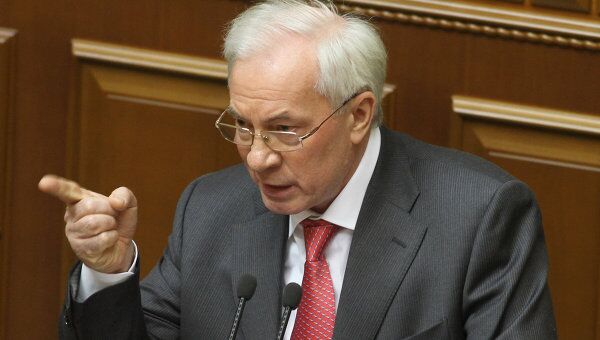 Премьер-министр Украины Николай Азаров. Архив Премьер-министр Украины Николай Азаров. Архив