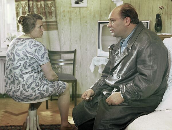 Евгений Леонов и Любовь Соколова Евгений Леонов и Любовь Соколова
