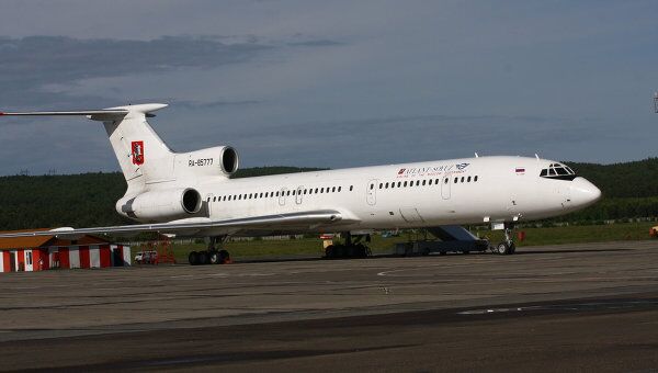 Самолет Ту-154м авиакомпании Москва (ранее - Атлант-Союз) Самолет Ту-154м авиакомпании Москва (ранее - Атлант-Союз)