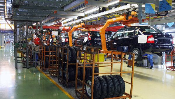 Производство автомобилей LADA Kalina на ОАО АВТОВАЗ Производство автомобилей LADA Kalina на ОАО АВТОВАЗ