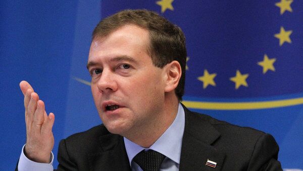 Президент РФ Д.Медведев принимает участие в саммите РФ-ЕС Президент РФ Д.Медведев принимает участие в саммите РФ-ЕС