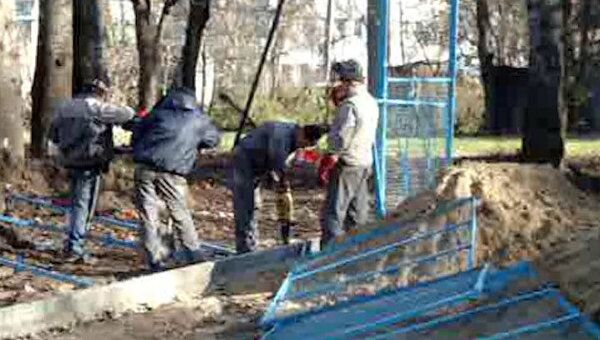 Детям из поселка Болшево построят новую спортивную площадку Детям из поселка Болшево построят новую спортивную площадку