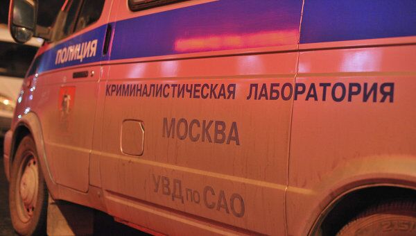 На месте убийства Руслана Ахтаханова в Москве На месте убийства Руслана Ахтаханова в Москве
