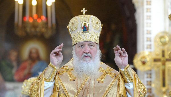 Богослужение по случаю 65-летия Святейшего Патриарха Кирилла Богослужение по случаю 65-летия Святейшего Патриарха Кирилла