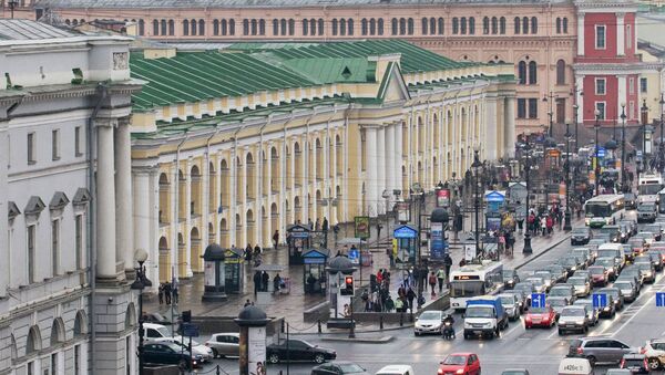 Невский проспект в Санкт-Петербурге Невский проспект в Санкт-Петербурге
