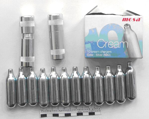 Веселящий газ изъят сотрудниками томской наркополиции Веселящий газ изъят сотрудниками томской наркополиции