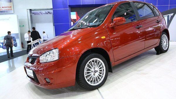 Автомобиль Lada Kalina Sport представлен на Московском международном автосалоне Автомобиль Lada Kalina Sport представлен на Московском международном автосалоне