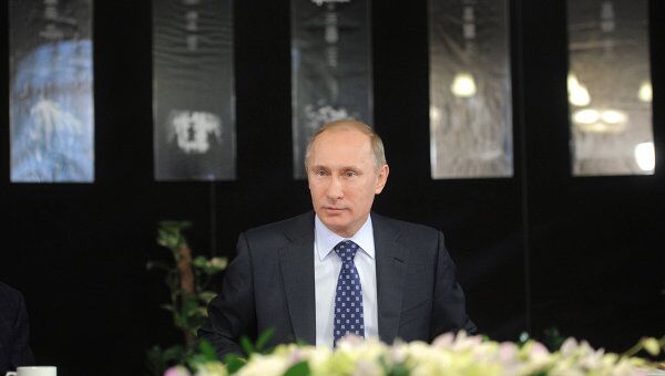 Встреча премьер-министра РФ В.Путина с художественными руководителями театров Встреча премьер-министра РФ В.Путина с художественными руководителями театров