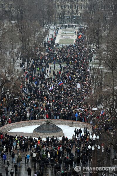 Митинг За честные выборы на Болотной площади Митинг За честные выборы на Болотной площади