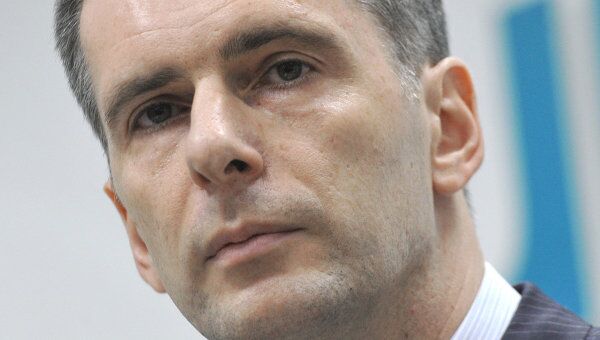 Бизнесмен и общественный деятель Михаил Прохоров Бизнесмен и общественный деятель Михаил Прохоров