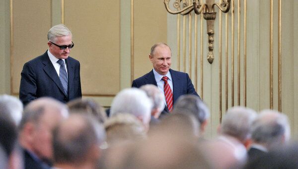 Владимир Путин на XIX съезде РСПП в Москве Владимир Путин на XIX съезде РСПП в Москве