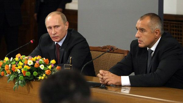 Пресс-конференция премьер-министров РФ и Болгарии Владимира Путина и Бойко Борисова Пресс-конференция премьер-министров РФ и Болгарии Владимира Путина и Бойко Борисова