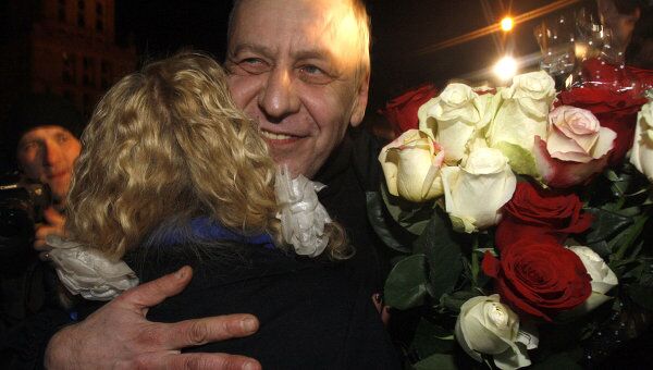 Андрей Санников прибыл в Минск из колонии Андрей Санников прибыл в Минск из колонии