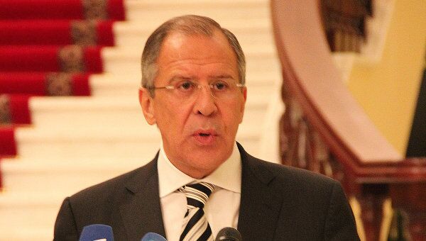 Сергей Лавров на пресс-конференции. Архив Сергей Лавров на пресс-конференции. Архив
