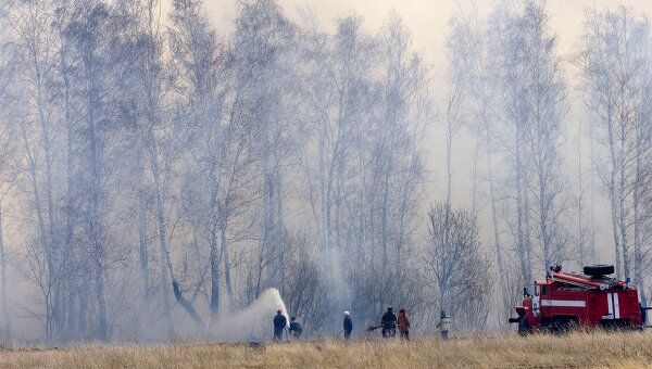На Среднем Урале из-за пала травы сгорели восемь домов На Среднем Урале из-за пала травы сгорели восемь домов