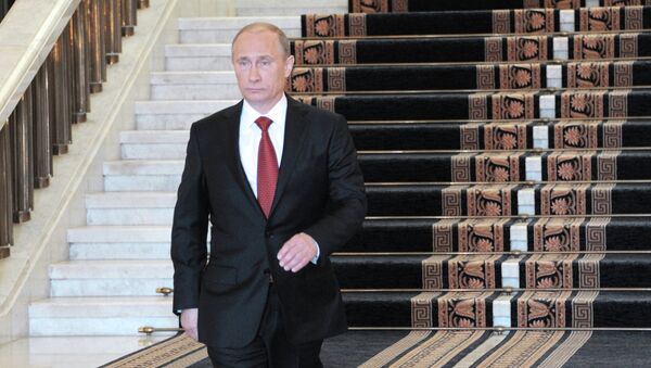 Церемония инаугурации избранного президента РФ В.Путина Церемония инаугурации избранного президента РФ В.Путина