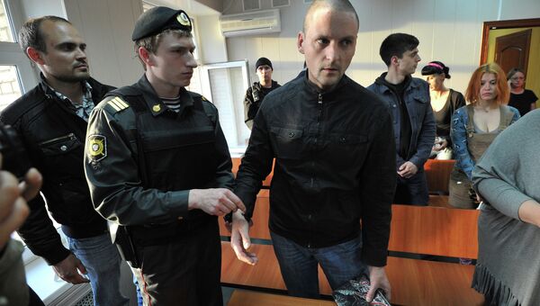 Рассмотрение жалобы на арест Сергея Удальцова Рассмотрение жалобы на арест Сергея Удальцова