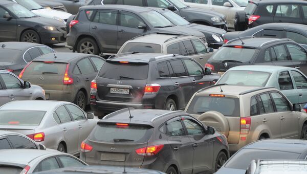 Автомобильная пробка. Архив Автомобильная пробка. Архив