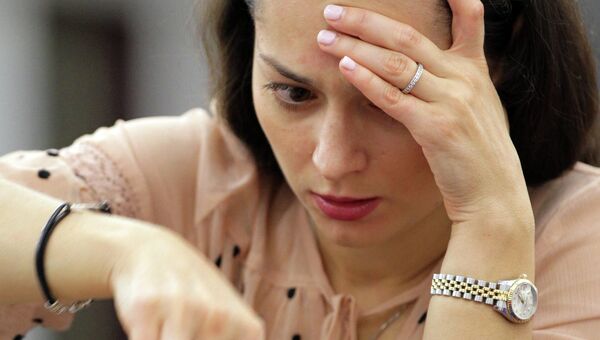 Российская шахматистка Александра Костенюк, архивное фото Российская шахматистка Александра Костенюк, архивное фото