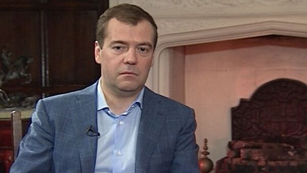 Медведев поделился впечатлениями от церемонии открытия Игр-2012 Медведев поделился впечатлениями от церемонии открытия Игр-2012