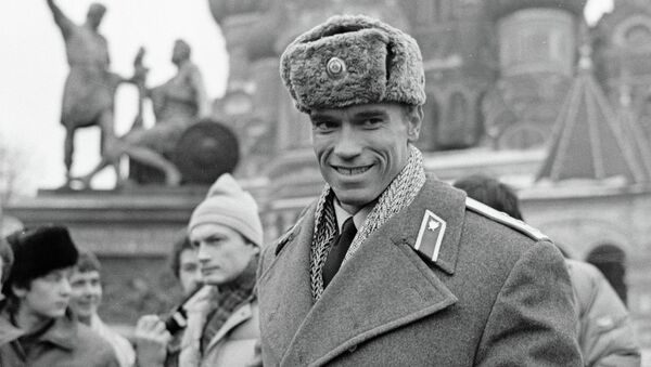 Американский актер и культурист Арнольд Шварценеггер Американский актер и культурист Арнольд Шварценеггер