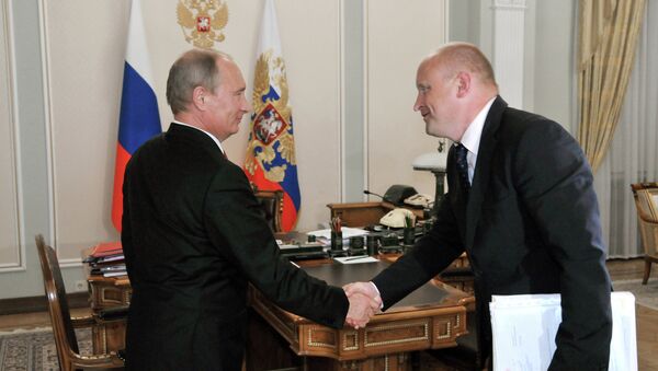Встреча В.Путина с С.Белоконевым в Ново-Огарево Встреча В.Путина с С.Белоконевым в Ново-Огарево