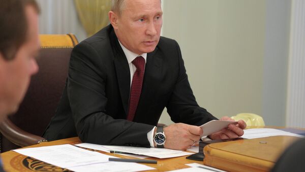 Президент России Владимир Путин. Архив Президент России Владимир Путин. Архив