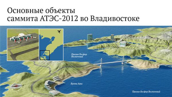 Основные объекты саммита АТЭС-2012 во Владивостоке Основные объекты саммита АТЭС-2012 во Владивостоке