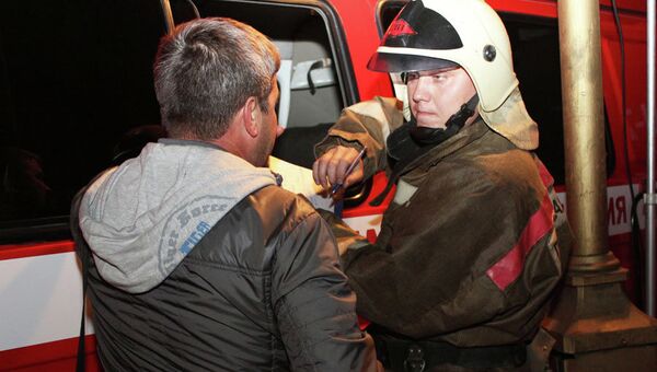 Пожар в здании театра юного зрителя в Саратове Пожар в здании театра юного зрителя в Саратове
