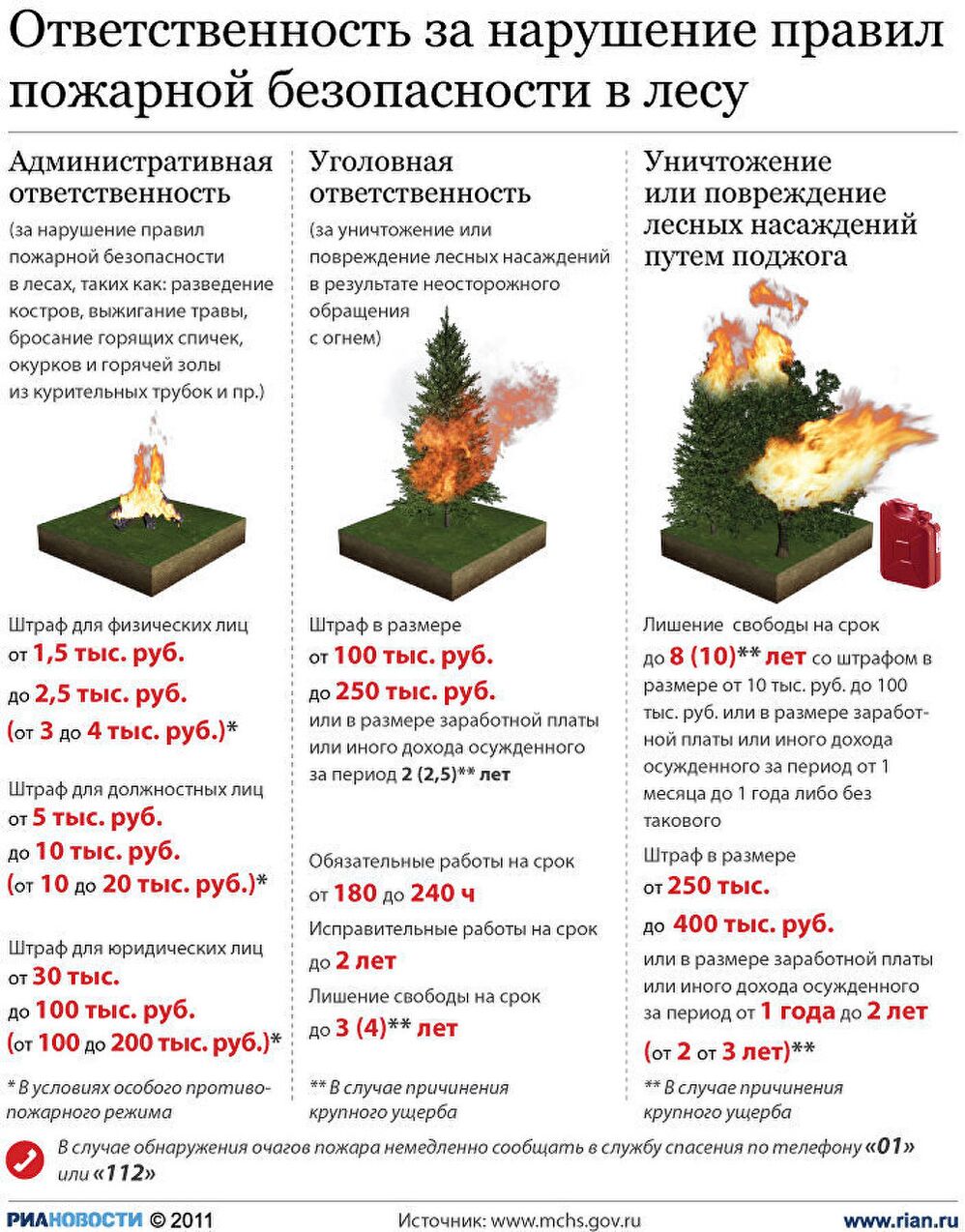 Ответственность за нарушение правил пожарной безопасности в лесу Ответственность за нарушение правил пожарной безопасности в лесу