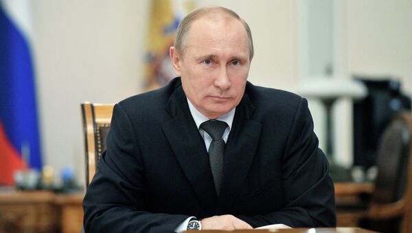 Президент России Владимир Путин. Архив Президент России Владимир Путин. Архив