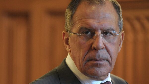 Министр иностранный дел России Сергей Лавров Министр иностранный дел России Сергей Лавров