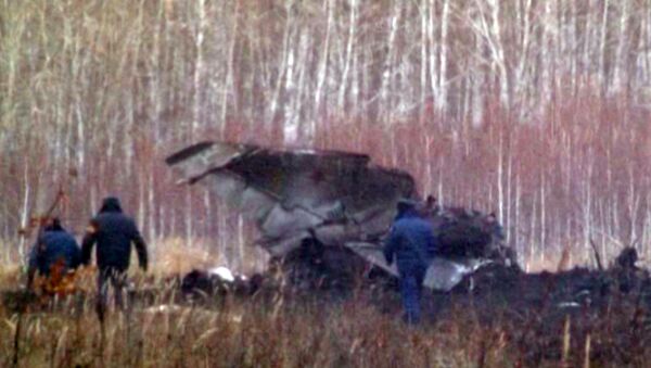 Фрагменты самолета Су-24, потерпевшего крушение в Челябинской области Фрагменты самолета Су-24, потерпевшего крушение в Челябинской области
