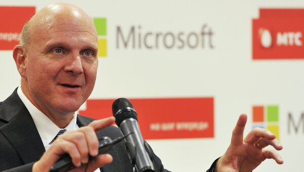 Генеральный директор Microsoft Стив Балмер. Архив Генеральный директор Microsoft Стив Балмер. Архив