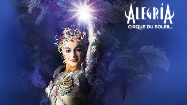 Афиша шоу Alegria Cirque du Soleil Афиша шоу Alegria Cirque du Soleil