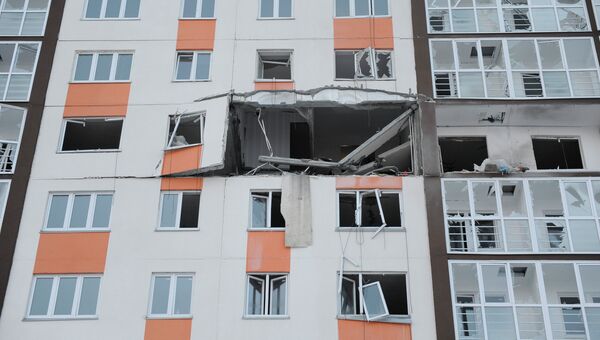 Взрыв в жилом доме в Тюмени Взрыв в жилом доме в Тюмени