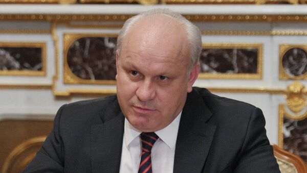 Встреча президента РФ В.Путина с В.Зиминым. Архивное фото Встреча президента РФ В.Путина с В.Зиминым. Архивное фото