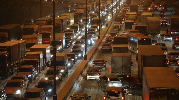 Автомобильные пробки в Москве Автомобильные пробки в Москве