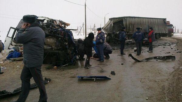 На трассе «Самара-Ульяновск» произошло ДТП с участием пассажирского автобуса На трассе «Самара-Ульяновск» произошло ДТП с участием пассажирского автобуса