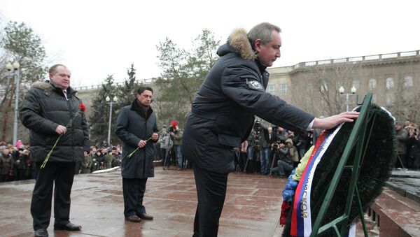 Празднования 70-летия Сталинградской битвы в Волгограде Празднования 70-летия Сталинградской битвы в Волгограде