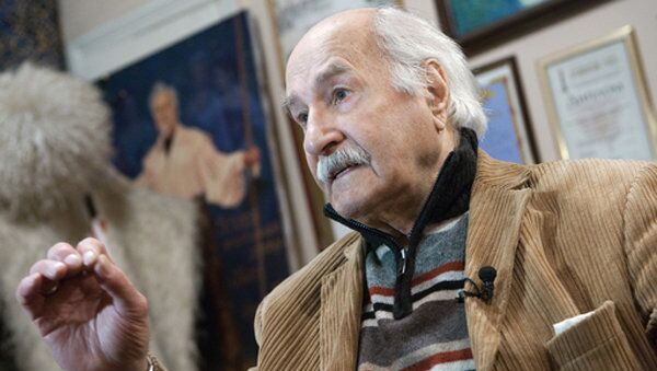 Актер Владимир Зельдин. Архив Актер Владимир Зельдин. Архив